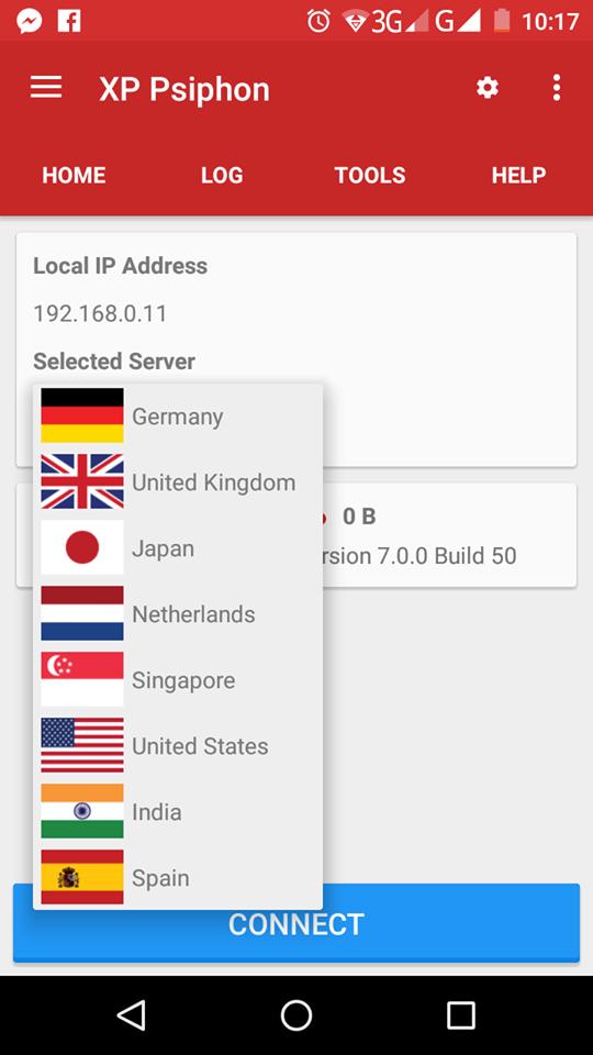 psiphon 4 for android mobile